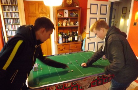 Liam Kelley v Tom Machin (both Burton)